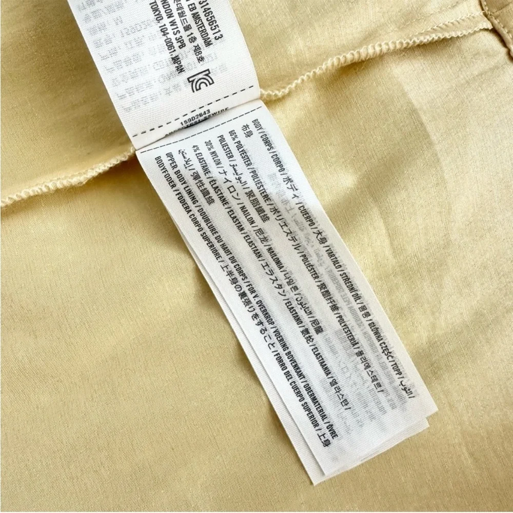 Abercrombie & Fitch Bow-Back Taffeta Maxi Dress